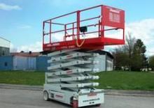 Plataformas de tijeras de ruedas Weiss SAB B-137 aqua