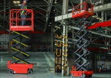 Plataformas de tijeras de ruedas Noblelift SC12E/H