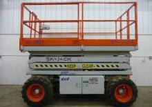 Plataformas de tijeras de ruedas Skyjack SJ 600-7027