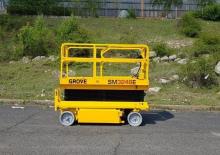 Plataformas de tijeras de ruedas Grove-Manlift SM 3248 E