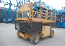 Plataformas de tijeras de ruedas Grove-Manlift SM 3884 D