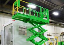 Plataformas de tijeras de ruedas Lift-A-Loft SPW25
