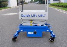 Plataformas de tijeras de ruedas AHI UBL7
