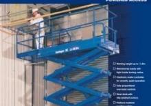 Plataformas de tijeras de ruedas UpRight X 26
