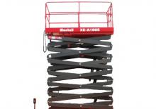 Plataformas de tijeras de ruedas Mantall XE-A160S
