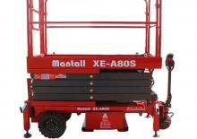 Plataformas de tijeras de ruedas Mantall XE-A50S