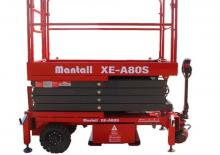 Plataformas de tijeras de ruedas Mantall XE-A80H