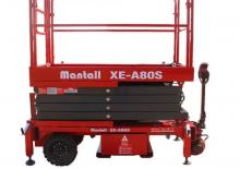 Plataformas de tijeras de ruedas Mantall XE-A95S
