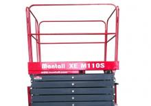 Plataformas de tijeras de ruedas Mantall XE-M95S