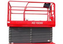 Plataformas de tijeras de ruedas Mantall XE160W (II)