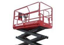 Plataformas de tijeras de ruedas Mantall XE160W/OR
