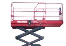 Plataformas de tijeras de ruedas Mantall XE60CT