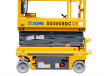 Plataformas de tijeras de ruedas XCMG XG0608DC
