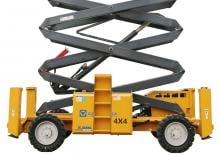 Plataformas de tijeras de ruedas XCMG XG1523RT