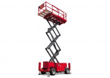 Plataformas de tijeras de ruedas Manitou 100 SC