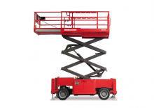 Plataformas de tijeras de ruedas Manitou 100 SC