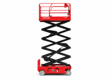 Plataformas de tijeras de ruedas Manitou 120 SE S3