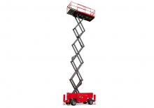 Plataformas de tijeras de ruedas Manitou 140 SC