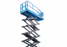 Plataformas de tijeras de ruedas Sinoboom 1414E Plus