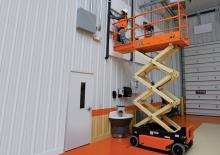 Plataformas de tijeras de ruedas JLG 1532R
