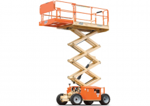 Plataformas de tijeras de ruedas JLG 260MRT