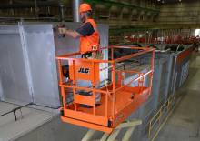 Plataformas de tijeras de ruedas JLG R3246 