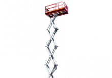 Plataformas de tijeras de ruedas MEC 3369RT