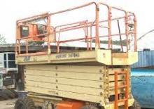Plataformas de tijeras de ruedas JLG 400 CRT