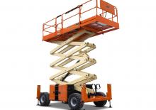 Plataformas de tijeras de ruedas JLG 430LRT