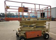 Plataformas de tijeras de ruedas JLG CM 2558