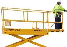 Plataformas de tijeras de ruedas Haulotte COMPACT 2747 E 