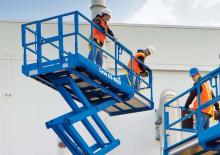 Plataformas de tijeras de ruedas Genie GS-4069RT