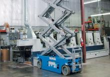 Plataformas de tijeras de ruedas Genie GS-2632 E-Drive