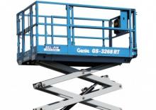 Plataformas de tijeras de ruedas Genie GS-3268 RT