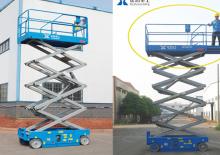 Plataformas de tijeras de ruedas Runshare GTJZ10RT 