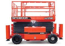 Plataformas de tijeras de ruedas Sinoboom GTJZ1218D