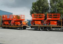 Plataformas de tijeras de ruedas Holland-Lift HL 130 E 16