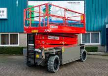 Plataformas de tijeras de ruedas Holland-Lift HL-160 E20