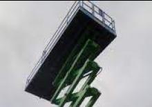 Plataformas de tijeras de ruedas Holland-Lift HL 220 E 25
