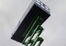 Plataformas de tijeras de ruedas Holland-Lift HL-220 E25