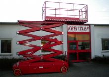 Plataformas de tijeras de ruedas Kreitzler KIB 12/134