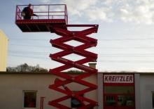 Plataformas de tijeras de ruedas Kreitzler KIB 18/109