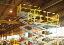 Plataformas de tijeras de ruedas Lift-A-Loft MP31-10 
