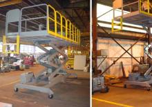 Plataformas de tijeras de ruedas Lift-A-Loft MPAPX12 SPL