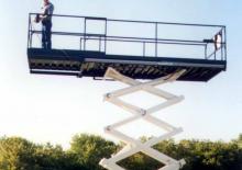Plataformas de tijeras de ruedas Lift-A-Loft MSP25