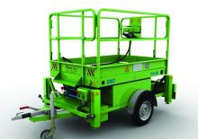 Plataformas de tijeras de ruedas Mieve PE-9'5R