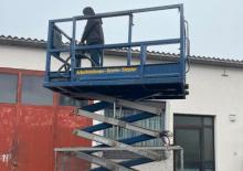 Plataformas de tijeras de ruedas German Standard Lift S 75 E 14