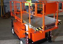 Plataformas de tijeras de ruedas Snorkel S2770BE