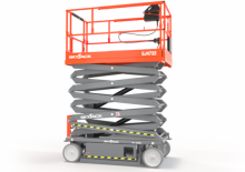 Plataformas de tijeras de ruedas Skyjack SJ4732 