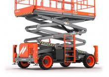 Plataformas de tijeras de ruedas Skyjack SJ9233 RT